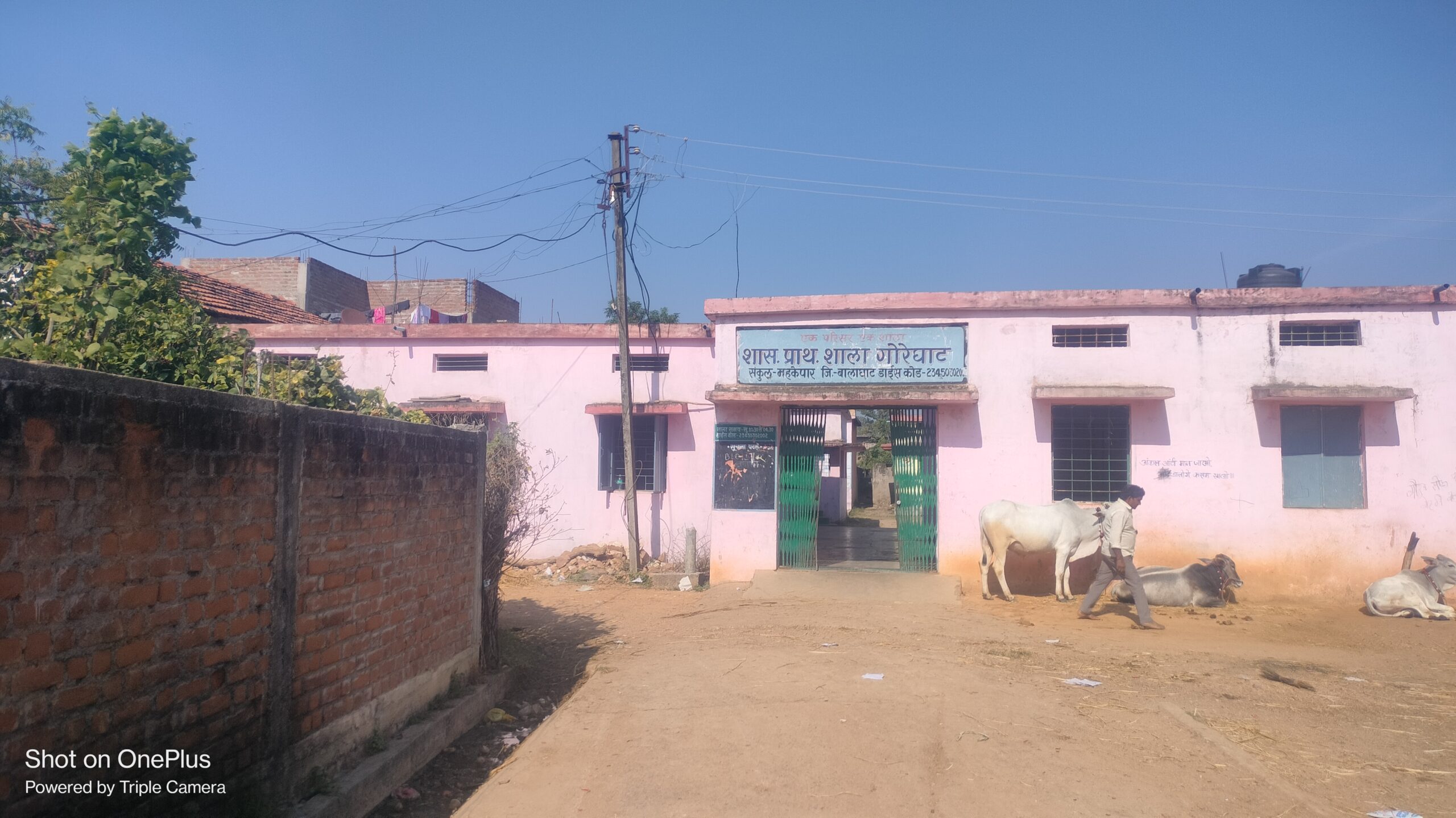शासकीय प्राथमिक शाला के बच्चों का भविष्य अंधकार में