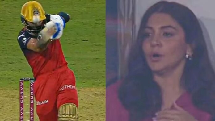 Virat-Anushka: विराट के हेलमेट पर लगी गेंद से कांप उठी अनुष्का शर्मा वायरल हुआ घबराए हुए चेहरे का वीडियो