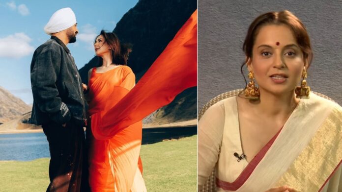 Kangana Ranaut On Diljit: “देशहित से बड़ा कोई कलाकार नहीं”- दिलजीत की फिल्म पर भड़कीं कंगना रनौत