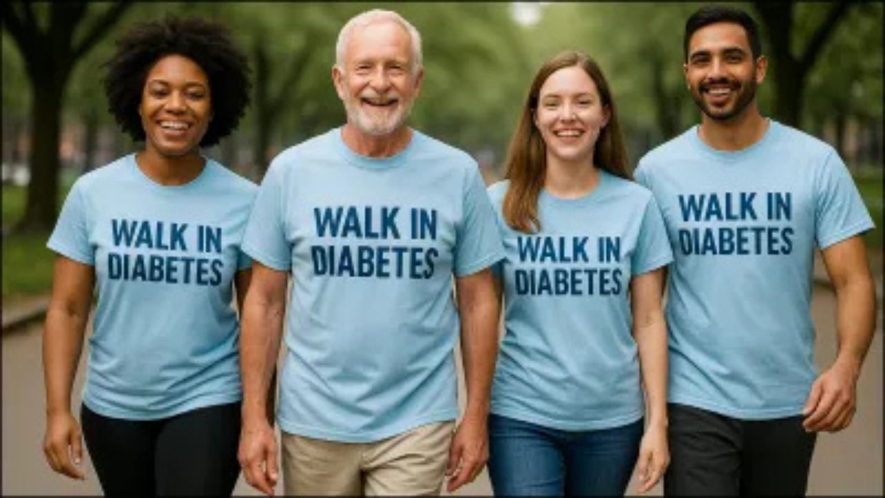 Diabetes में रोजाना 30 मिनट या 6400 से 10000 कदम तेज़ चलना रक्त शर्करा नियंत्रित करने में मददगार