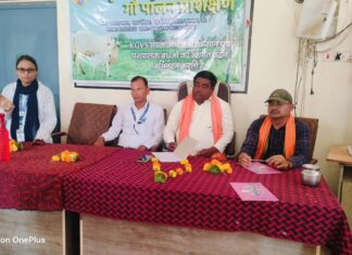 प्राकृतिक कृषि एवं गौपालन प्रशिक्षण संपन्न