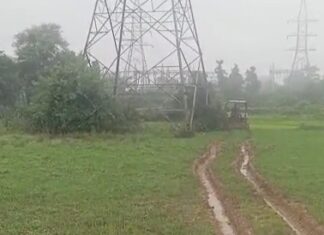 खमरिया में शासकीय भूमि से हटाया गया अतिक्रमण