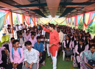 * राजाभोज महाविद्यालय में प्रवेश उत्सव कार्यक्रम आयोजित*