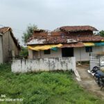 लगातार बारिश से मकान की छत धराशायी, भाजपा मंडल अध्यक्ष ने विधायक से मांगी त्वरित सहायता