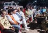 दुर्गा उत्सव को लेकर बरगी थाने में शांति समिति की बैठक आयोजित